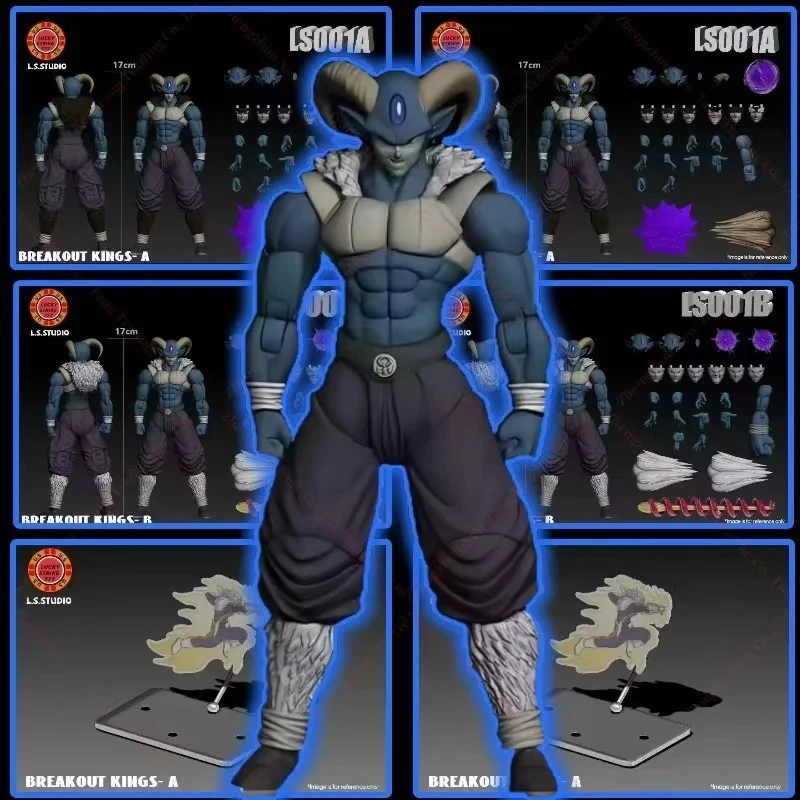 Novo ls l.s.studio 2025.9 dragon ball super moro figura breakout reis a b anime figuras de ação estatueta modelo brinquedos personalizados