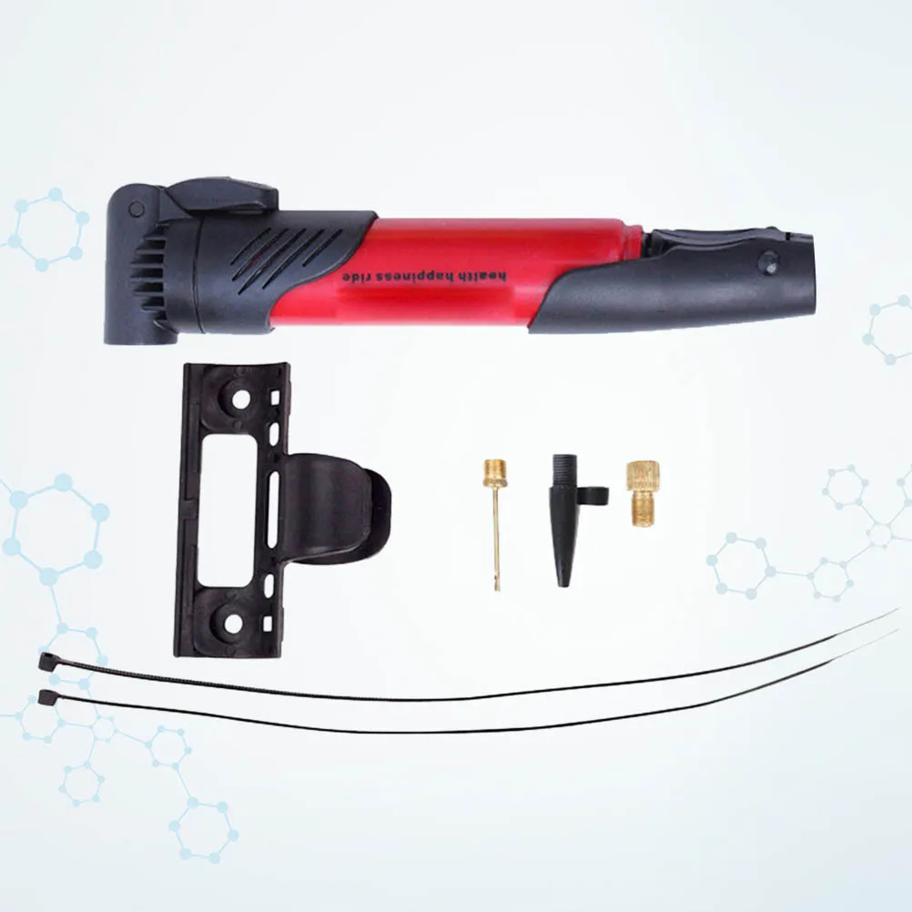 

Мини-портативный велосипедный насос высокого давления для горных велосипедов, с поддержкой американского и французского клапанов, простой в использовании, компактный, синий.