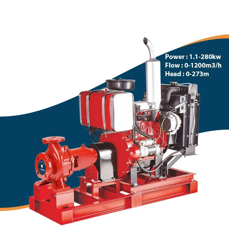 PDJ High-Pressure Fire Fighting System Multistage and Jockey Pump Economical Centrifugal Water Pump