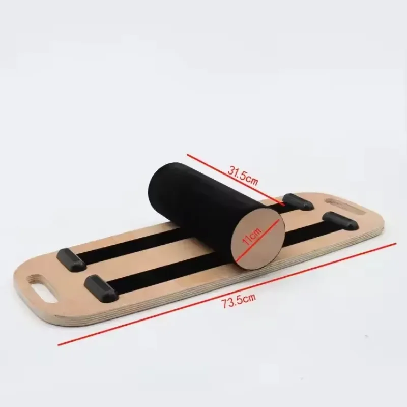 

Non-slip Yoga Balance Board Training Wooden Yoga Board Home Fitness Balance Board