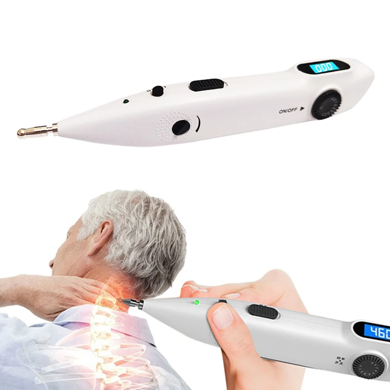 

Electric Acupoint Massager for Body Acupuncture Pen Microcurrent Pulse Massager Muscle Stimulator Tens Fisioterapia Pain Relief