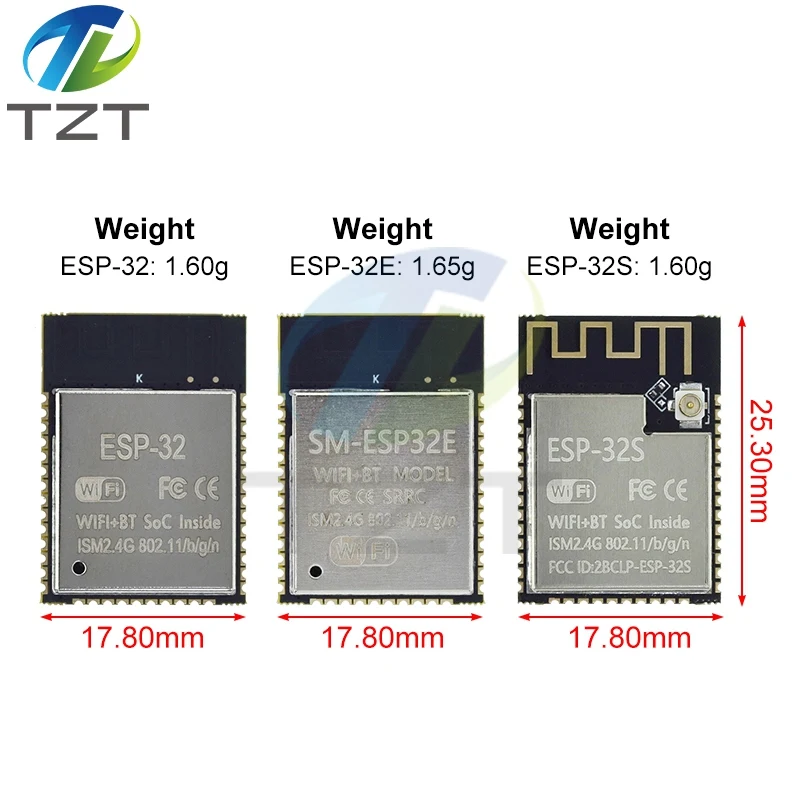 ESP32 ESP-32 Wireless Module ESP32-S ESP-32 ESP-32S with 32 Mbits PSRAM PCB Antenna with 4MB FLASH for arduino view 2