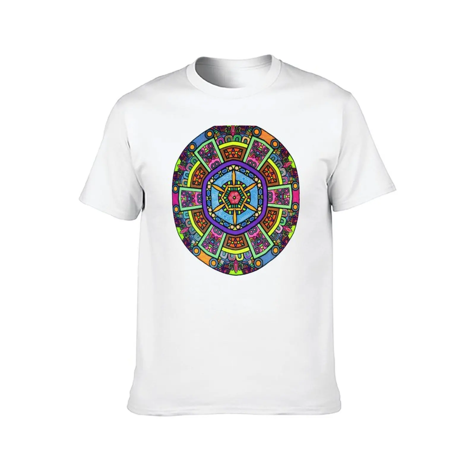 Mandala hexagon T-Shirt essential t shirt t shirts for man graphic vintage T-Shirt