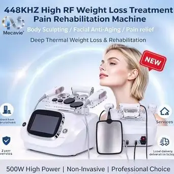 448KHz 500W RF Machine Non-invasive Body Contouring Facial Tightening Pain Relief For Home Beauty Salon Use