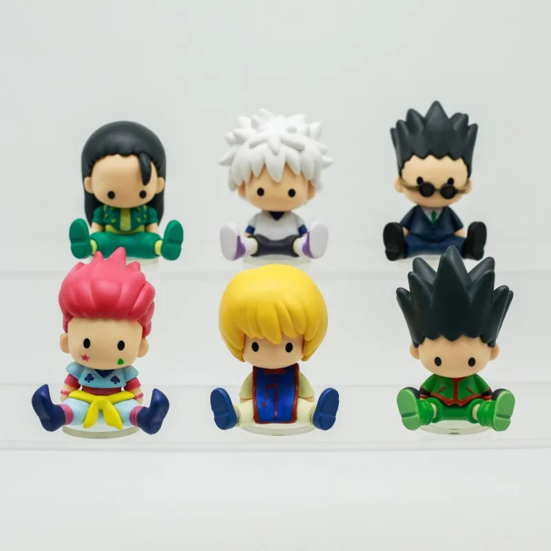 

Hunter X Hunter Экспериментальное издание Статуи Чиби Киллиа Хёсока Иллюми Коллекционная слепая коробка Мини-фигурка Набор Аниме Настольный подарок