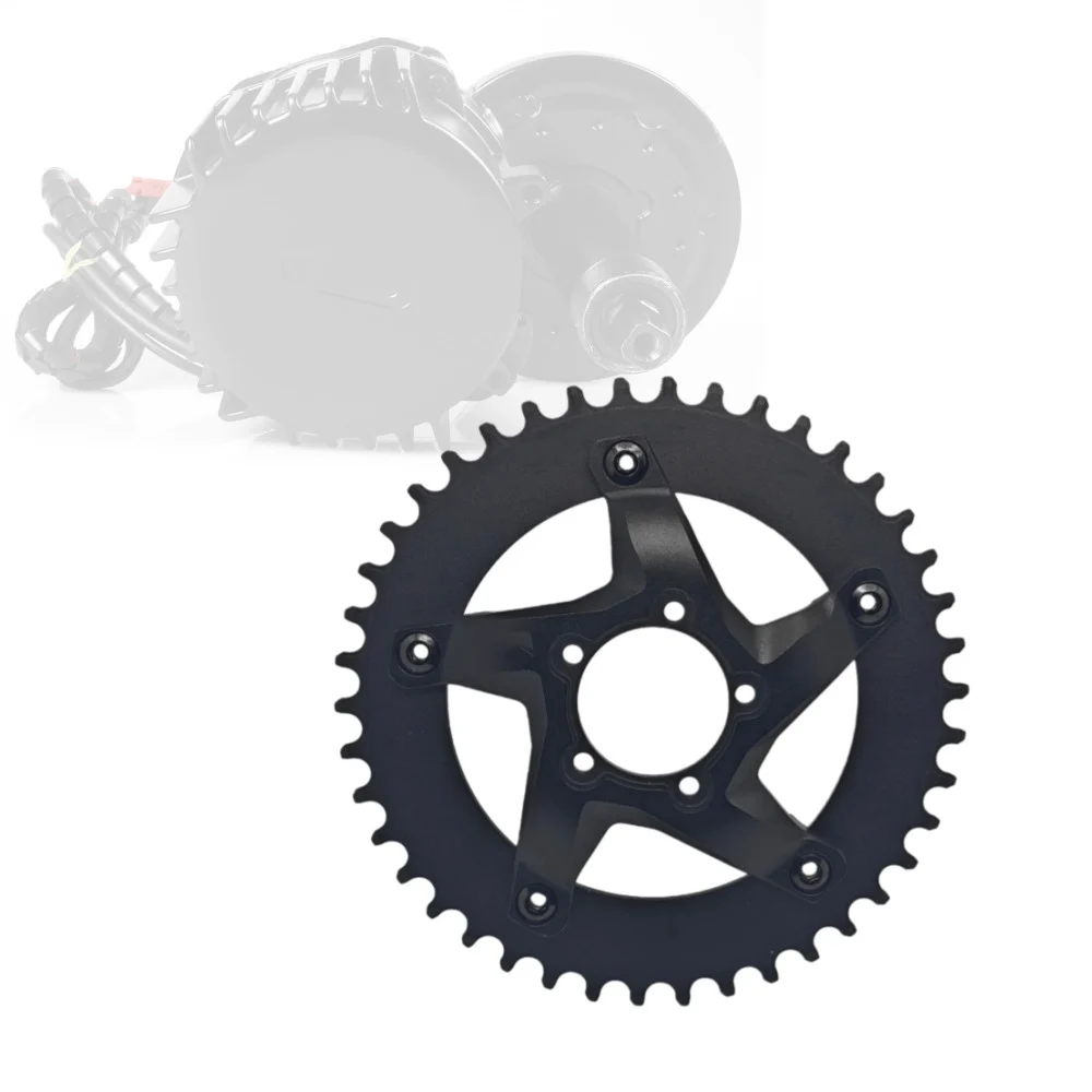 BBS03 Chainring Electric Bike Gear For Daily Commuting Black Additional Pay On Your Order For Bafang Black Finish