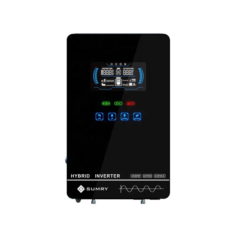 SUMRY HGX 4KW Hybrid Solar Inverter 110v/120v Low Loltage Inverter Touch Screen