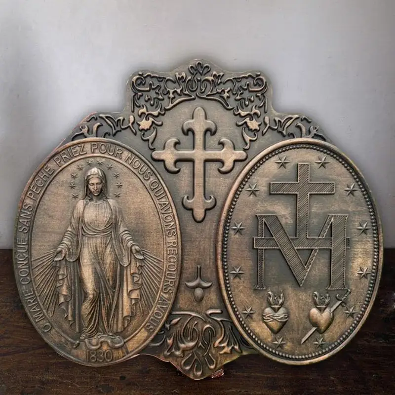 Our Lady of Fatima Wooden Decor for Home