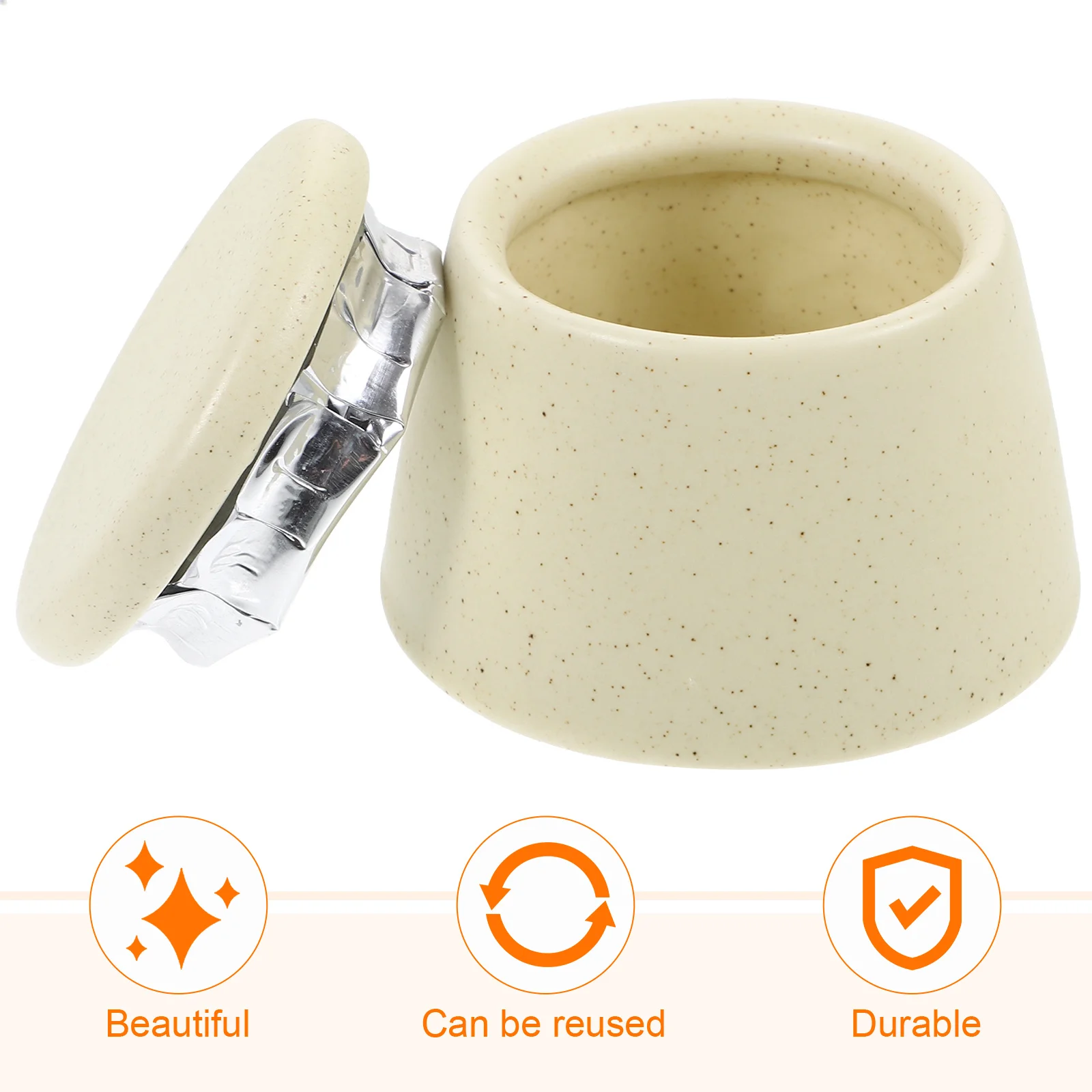 

Manicure Nail Cup Ceramic Dappen Dish for Acrylic Nails Liquid Holder Brush Cleaning Reusable Nail Art Supplies Must Have