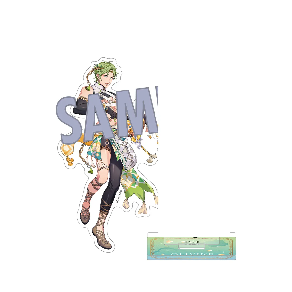 Jeu Olivine Quincy Eiden lame Yakumo Dante Aster Morvay support acrylique poupée Anime Figure modèle plaque Cosplay jouet cadeau