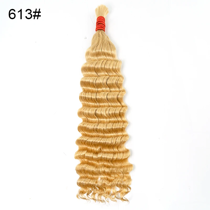 Cuticle Aligned Double Drawn Hair 12a Grade Top Quality Brazilian Body Wavy Deep Curly Colored Raw Indian Braiding Human Hair