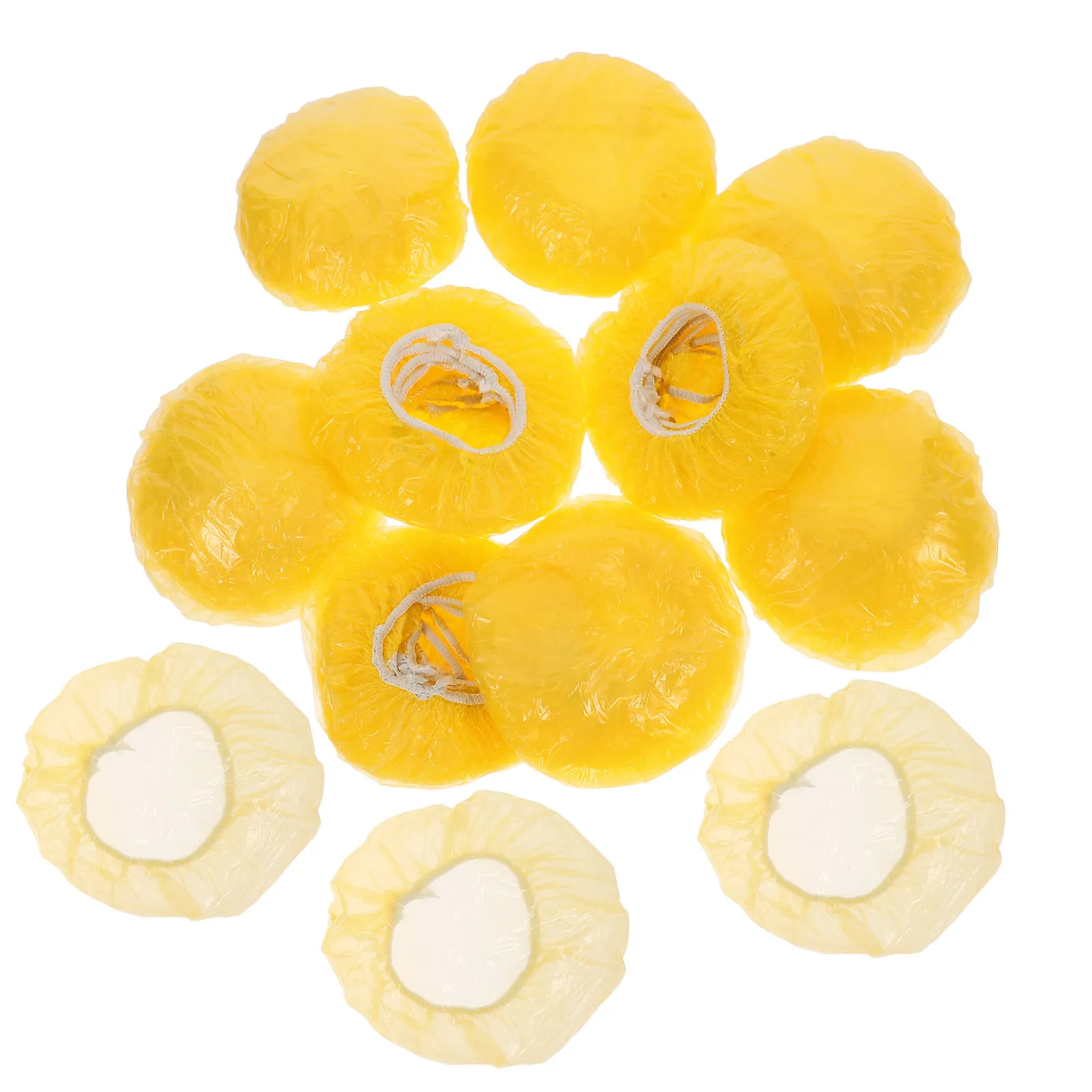 50Pcs Smoke Protection Cover Clear Plastic Dust Cover Cap for Fire Alarm Sensors Extended Lifespan Easy Installation