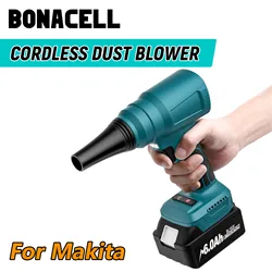 Bonacell Cordless Dust Blower For Makita 18V Battery BL1830 BL1840 BL1850 BL1860 Portable Electric Dust Blower Tool Battery