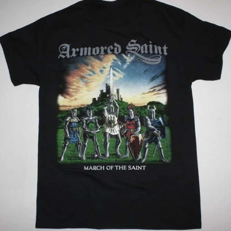 

ARMORED SAINT MARCH OF THE SAINT Black All Size Shirt AC2382