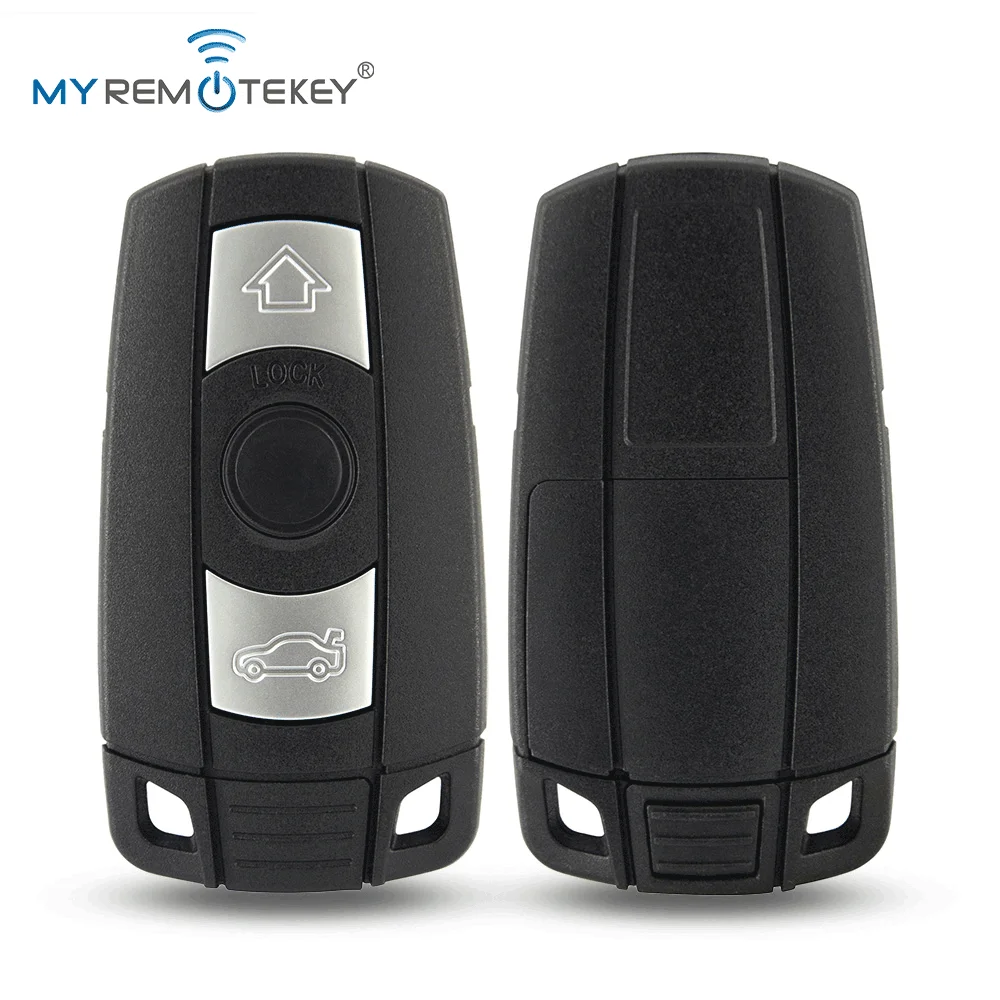 REMTEKEY Smart Car Key Shell Case Remote Fob Cover KR55WK49147 For BMW 1 3 5 6 Series E90 E91 E92 E93 E60 Cas3+