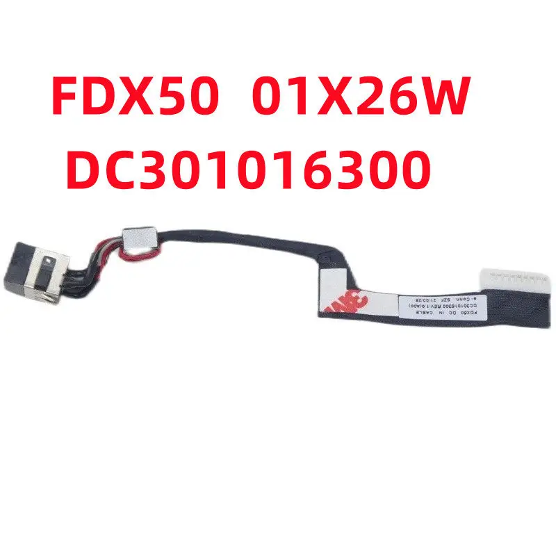 

01X26W DC301016300 for Dell Precision 7550 Charging Port Power Interface Power Head Starting from 10 pieces