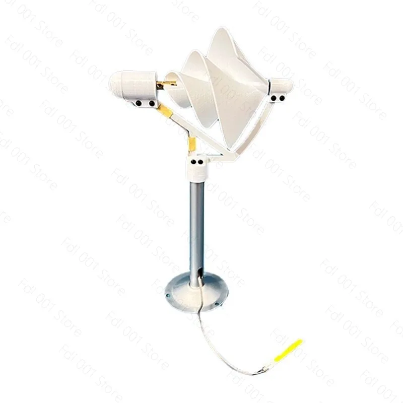 DC output of the micro Aki spiral wind turbine is highly efficient  three-phase permanent magnet brushless
