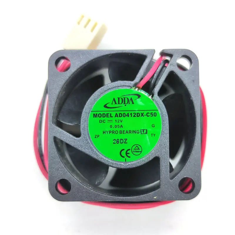 

New Original AD0412DX-C50 DC12V 0.05A 40x40x20MM 2Lines Mute Cooling Fan