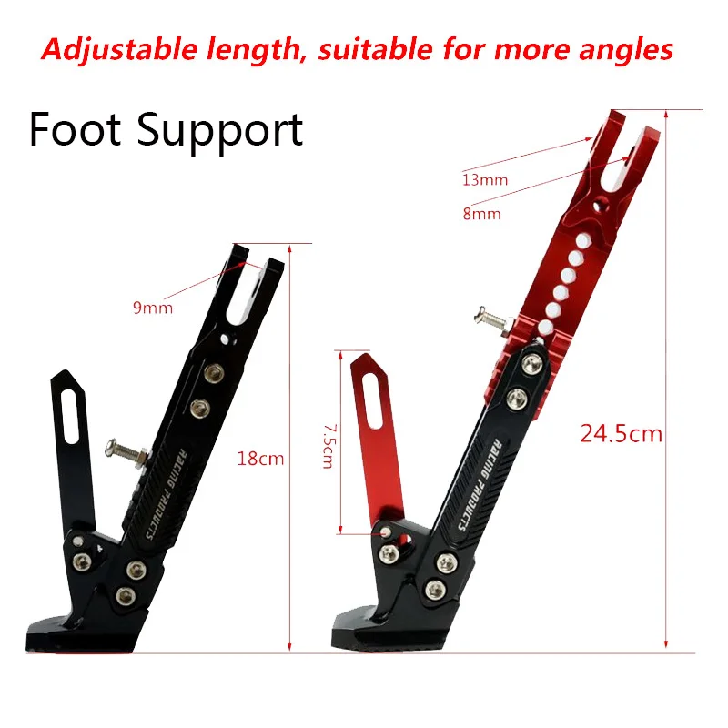 Kick Stand Parking Bracket Adjustable Kickstand for Dualtron 3 Thunder Spider Eagle Pro Scooter Parts Upgrade Foot Support