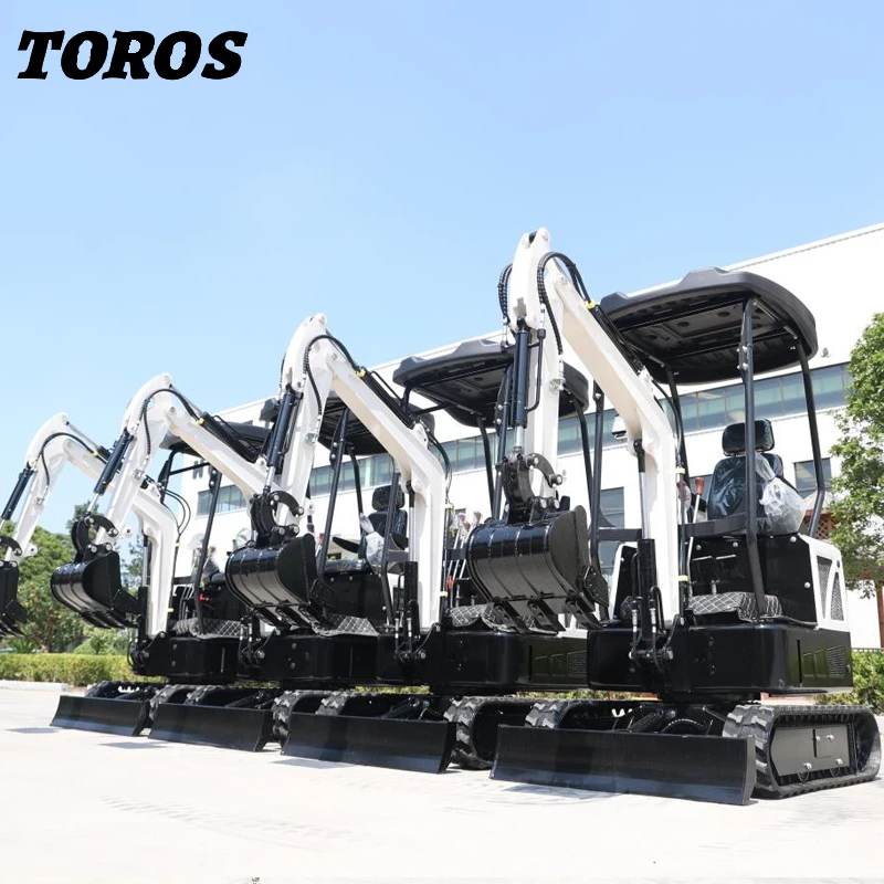 Brand New Small  Mini Digger Hydraulic Mini Crawler Excavator With Rubber Tracked Mini Excavator For Sale