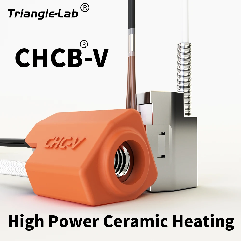 

Trianglelab CHCB-V KIT керамический нагревательный сердечник, быстрый нагрев, резьба M6, универсальная для ender3 volcano hotend CR10 CR6 prusa VORON 3D