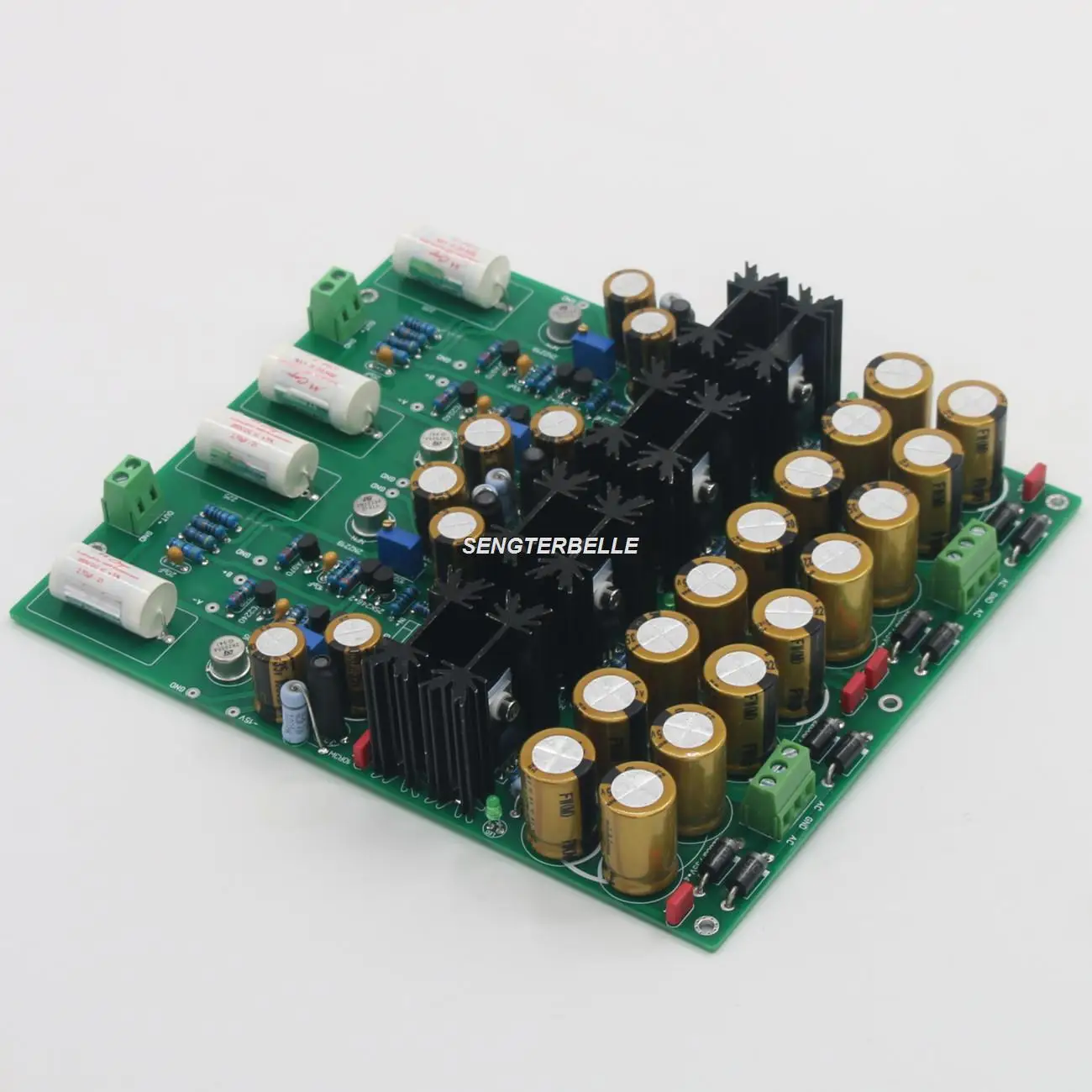 HiFi  Upgrade Class A Stereo Preamplifier Board Kit Gold Seal Preamp Board Base On Mark JC2 Circuit