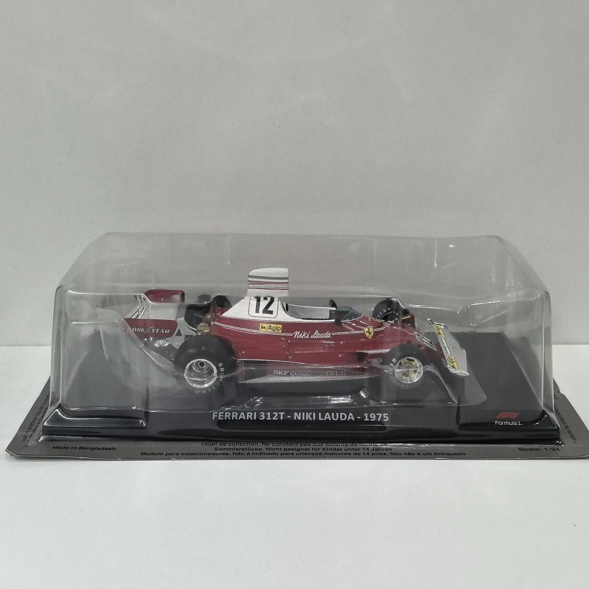

Модель IXO 1/24 Scale 312T # Модель гоночного автомобиля F1 Q7 1975 года из сплава, 12 см