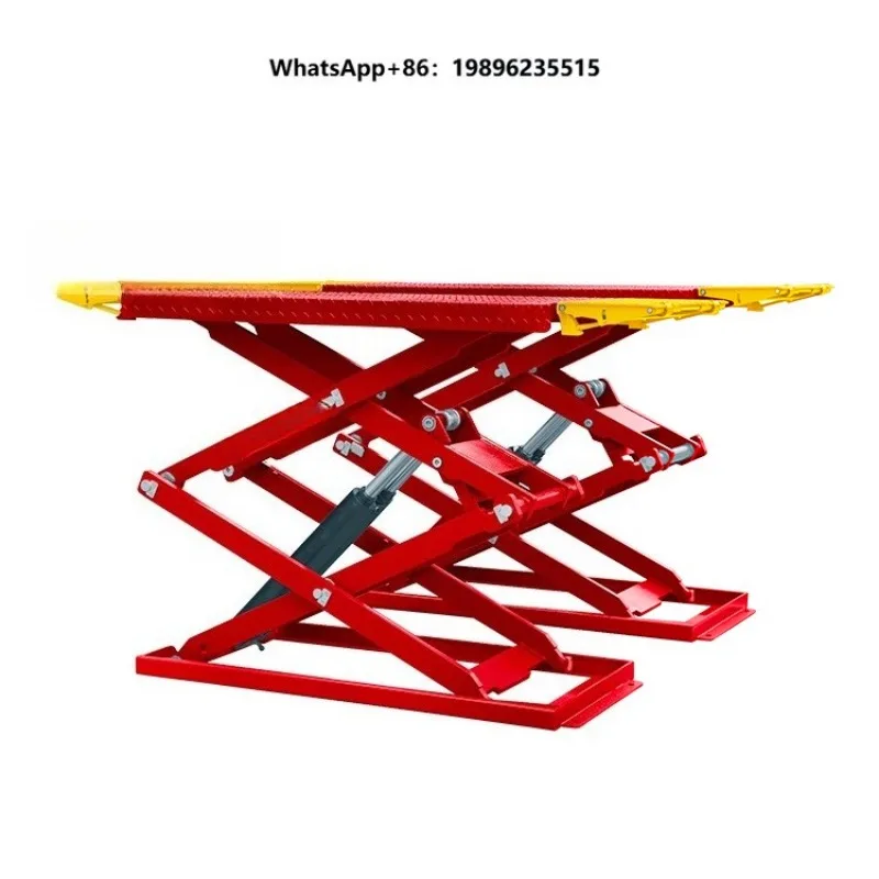Auto Scissor Boom Garage Equipment Auto Body Tyre Maintenance Scissor Lift Car Lifting Machine