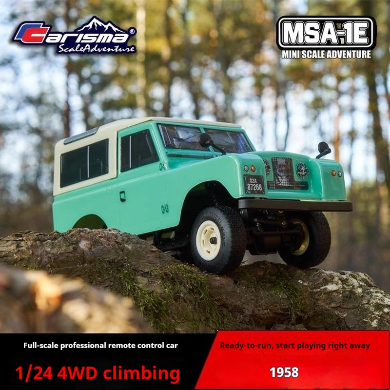 Carisma 1/24 Simulation Electric Remote Control Car Rc Climbing Car Four-Wheel Drive Car Model Car Slow Climbing Car