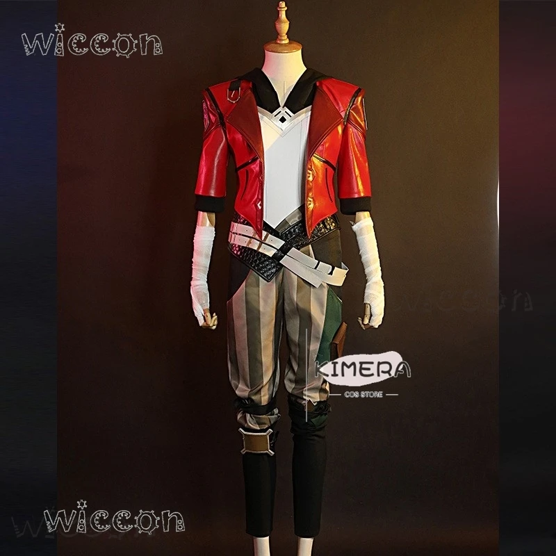 Arcane Vi Violet Tv Lol Silco Caitlyn Cosplay Costume Game RolePlay Women Outfit Halloween Fancy Party Comic-con Coat Pants Suit