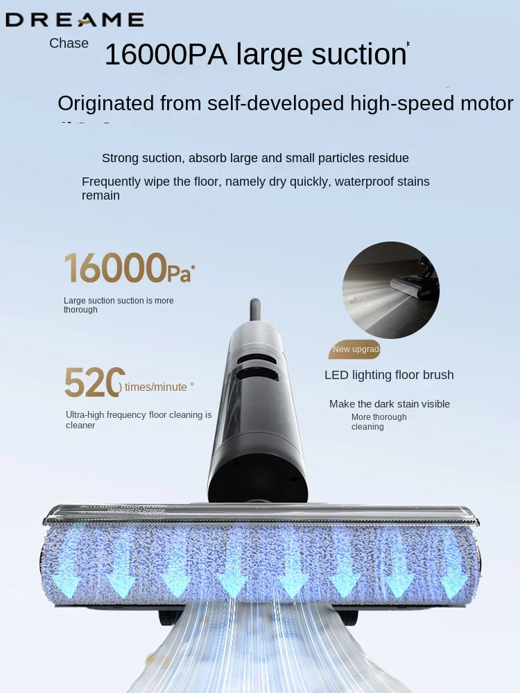 Dreameh30 ultra staubsauger haushalt intelligente waschmaschine zur entfernung von bakterien ai double power רובבוskore bread