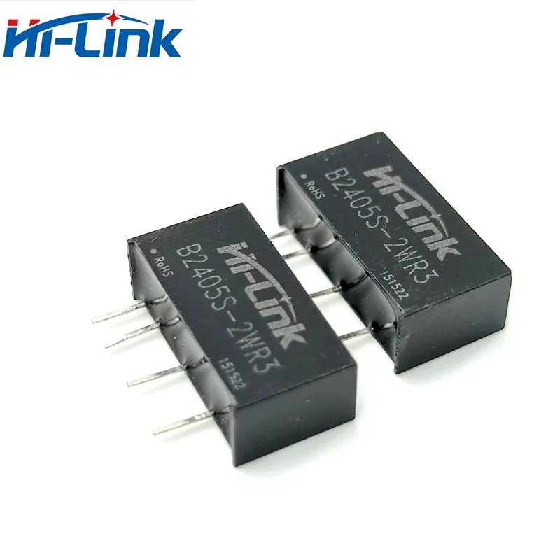 20pcs Hi-Link smart electronics 2W Constant Voltage Input 24V to 5V single output Isolated B2405S-2WR3 DC DC Power Module