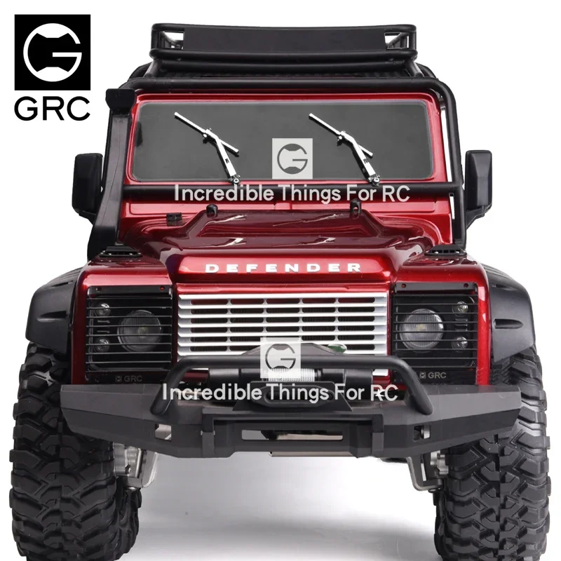 GRC ruchoma metalowa wycieraczka symulowana dekoracja do TRX4 SCX10 RD110 TRX6 JK VS4 MST # GAX0126S GAX0126L