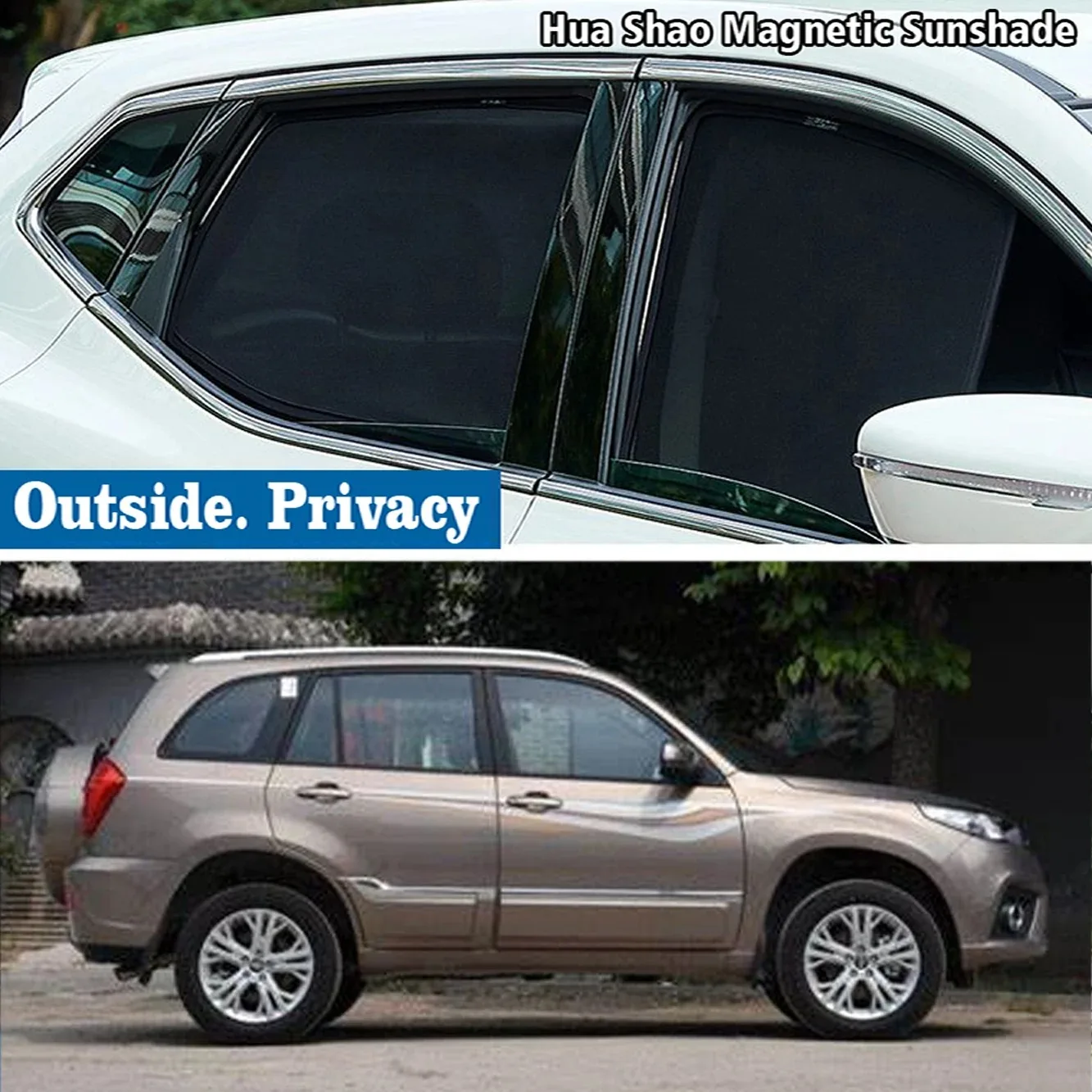 

For Chery Tiggo3 Tiggo 3 DR EVO5 2014 - 2020 Magnetic Car Sunshade Shield Front Windshield Frame Curtain Sun Shades Accessories