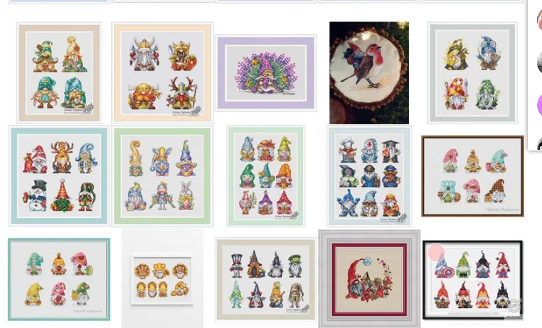 

Dwarf Series Embroidery Needlework Sets, Cross Stitch Kits, Full Merry Christmas Town, 14CT, 16 CT, 18CT, 25CT