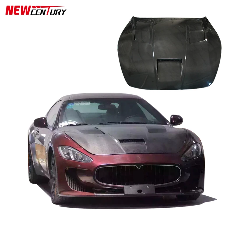 

Suitable for 2007-2020 Maserati GranTurismo Modified DMC Carbon Fiber Engine Hood