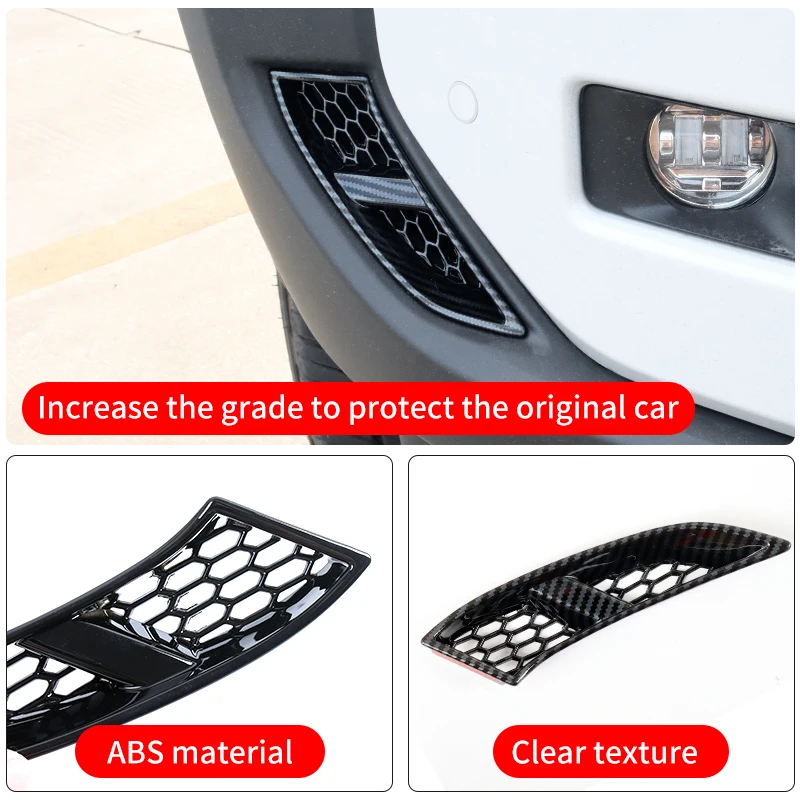 For Toyota Land Cruiser Prado LC250 250 1958 2024 2025 Front Grille Frame Air Intake Trim Cover Exterior Decoration Accessories
