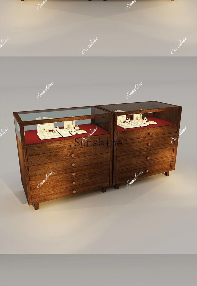 Accessories Museum Glass Jewelry Display Vintage Nakajima Customization  FT