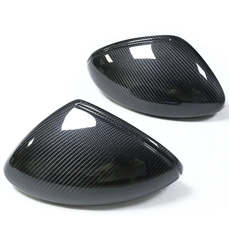 Dry Carbon Fiber Rearview Mirror Shell Replacement for Cayman Boxster 718 982
