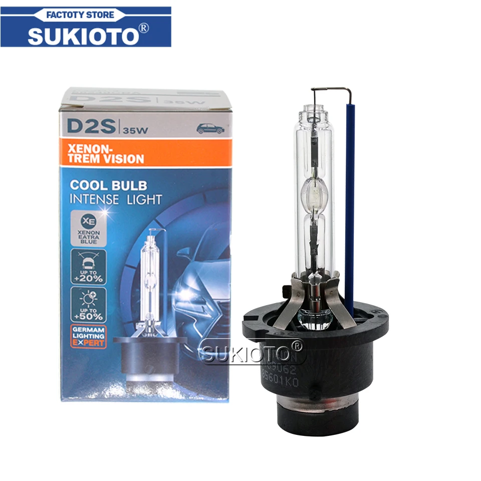

SUKIOTO 2 шт. OEM 35W D2S ксеноновые лампы HID Super Vision 4300K 6000K 8000K D1S D4S D3S D2S для автомобильных фар D1S D2S