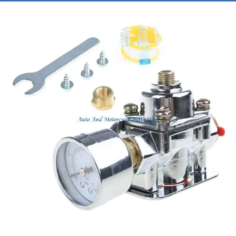 P9FD Kraftstoffdruckregler Niedriger Kraftstoffdruckregler für Kraftstoffvergaser Carb 1-4PSI 12-804 4,5-9PSI 12-803 Ersatz – Detail 3