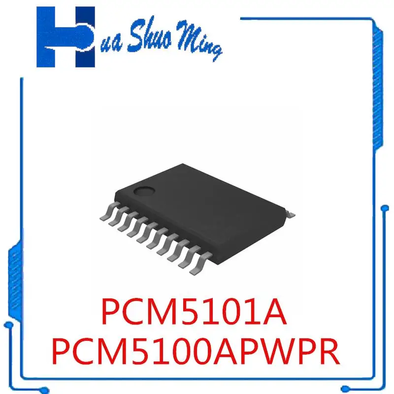 2Pcs/Lot  PCM5101A PCM5101 TSSOP20    PCM5100A PCM5100APWPR PCM5100 PCM5100PWPR TSSOP20