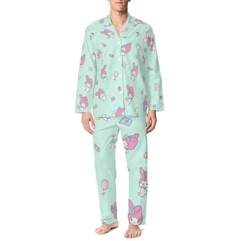 Pijama blanco Sanrio, patrones seleccionados de Minso, estilo lindo