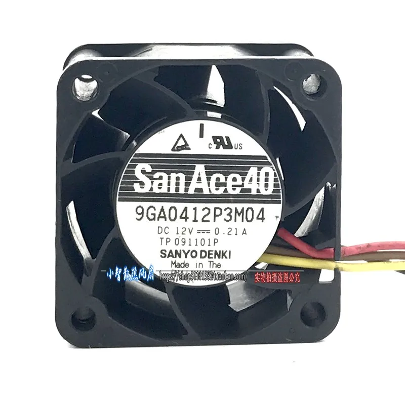 ORIGINALE 9GA0412P3M04 12V 0.21A 4028 40*40*28mm NUOVO RADIATORE VENTOLA DI RAFFREDDAMENTO