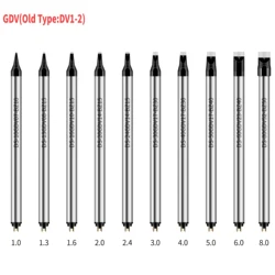 Soldering Iron Tip Welding Supplies Copper Lead-free Iron Tip GDV Series For Apollo Automatic Soldering Robot