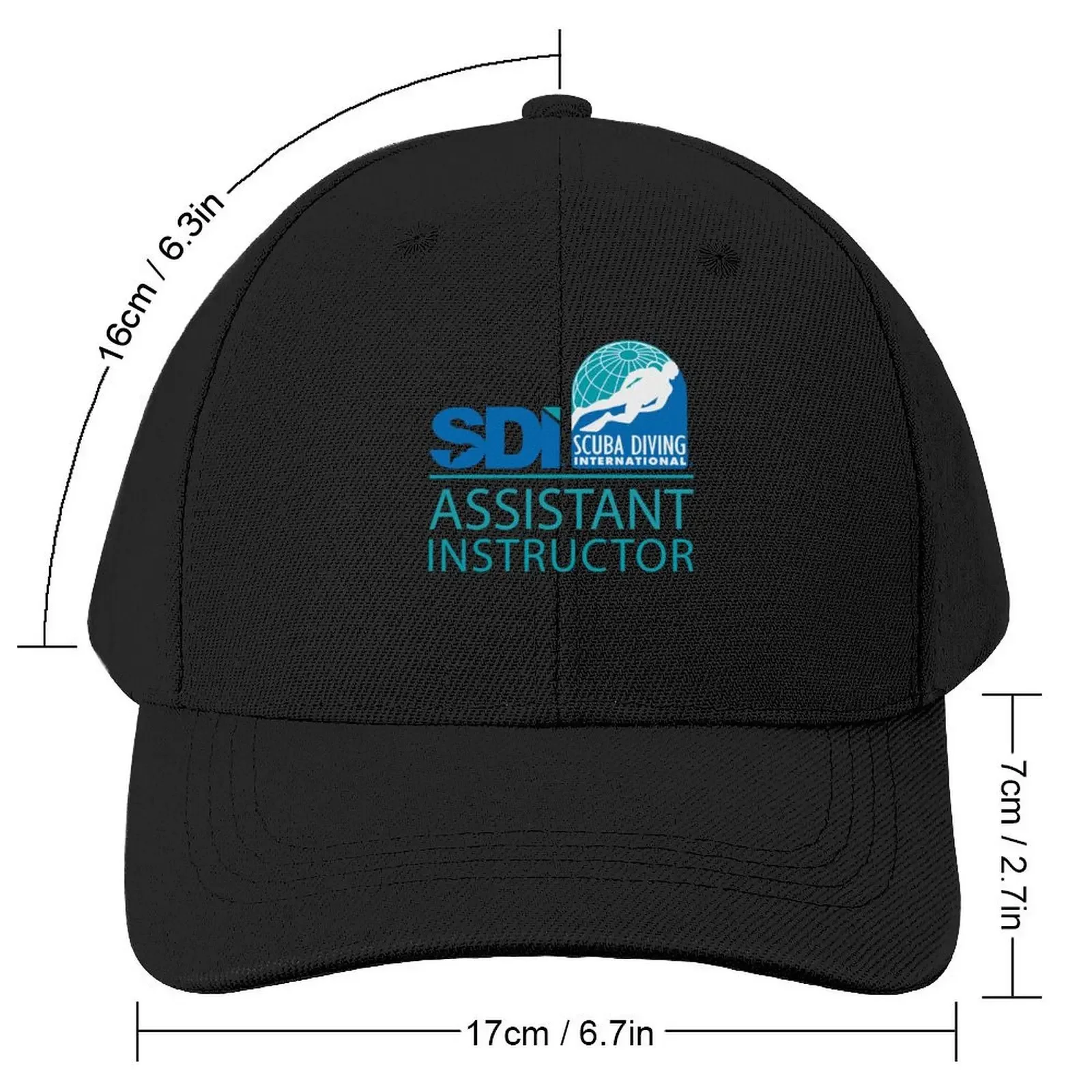 Scuba Diving International (SDI)- SDI Assistant Instructor Baseball Cap funny hat western Hat party Hat Women's Men's