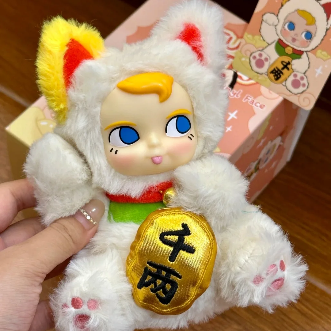

New Samsam Fortune Cat Series Blind Box Vinyl Face Doll Decorative Collection Pendant Doll Christmas Gift Mystery Box Toy