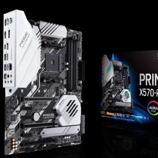 

Boxed For ASUS PRIME X570 PRO AMD large board supports 5700X 5800X