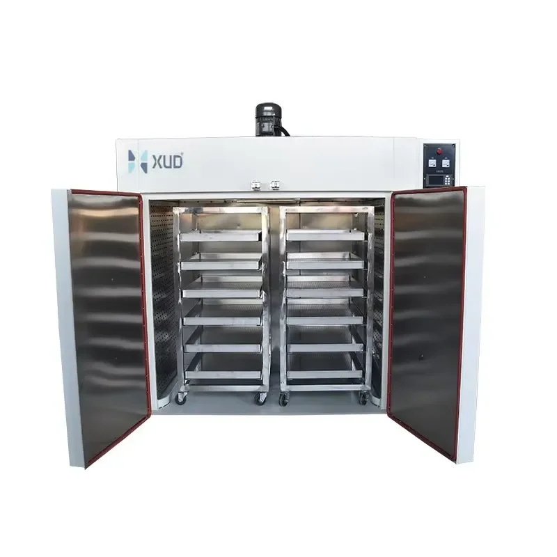 2026 Custom Walk in Oven Trolley Tray Dyer Industrial Oven Brake Pad Drying Curing Heat Oven