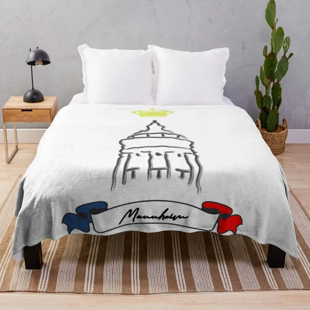 Mannheim water tower Throw Blanket Thin blankets and throws heavy to sleep valentine gift ideas Blankets